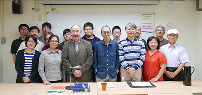 Philosopher Prof. John Sallis Spoke at Tunghai University