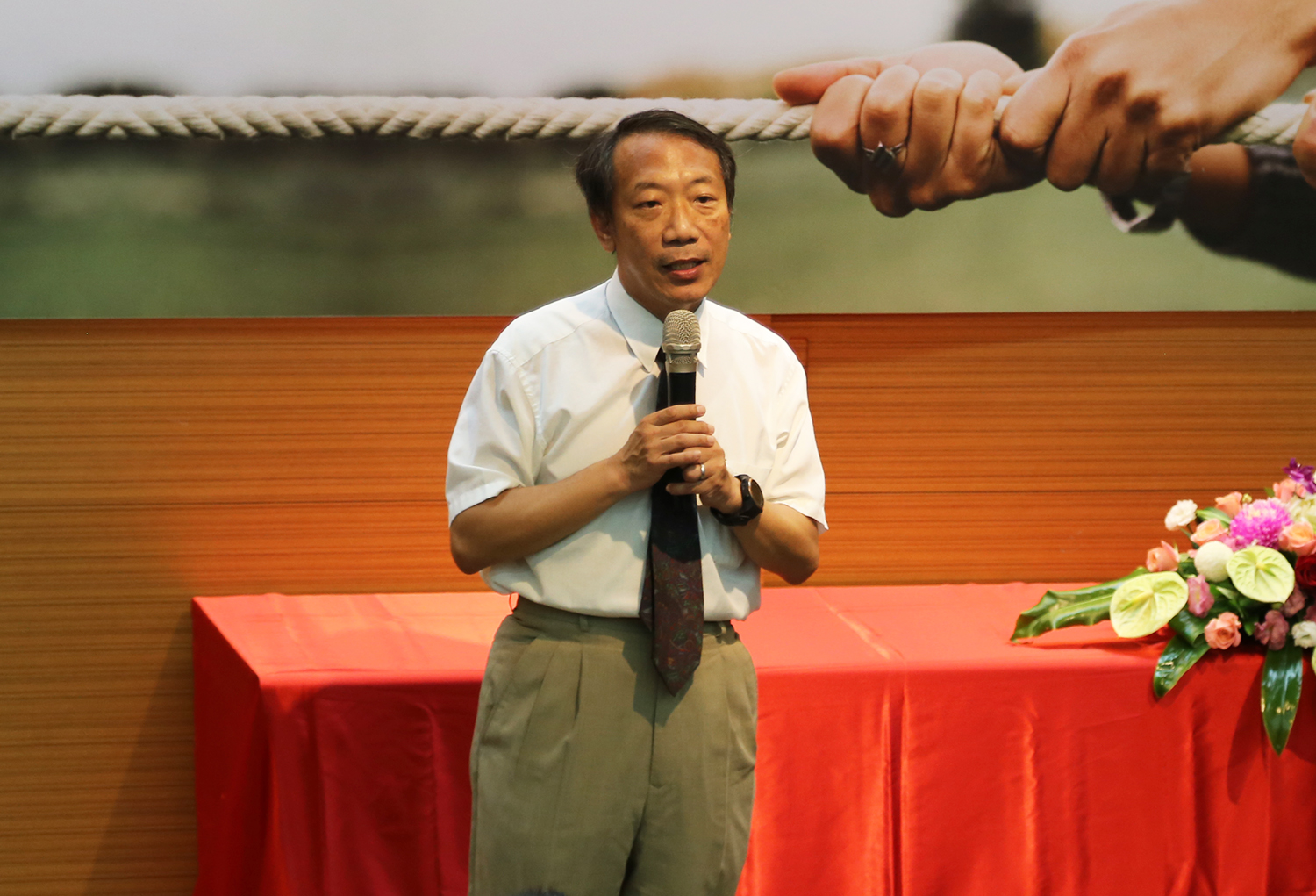 President Chuan-Yi Tang of Providence University