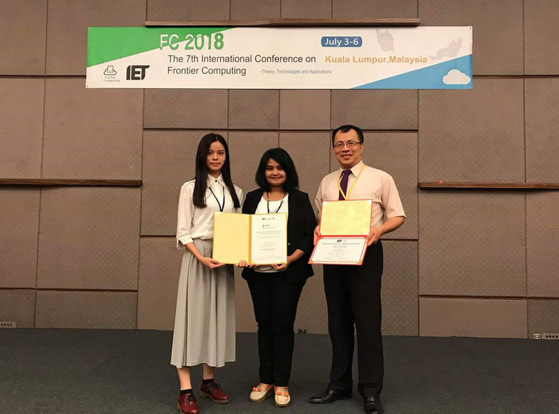 Prof. Yang&rsquo;s research team won the Best Paper Award. 